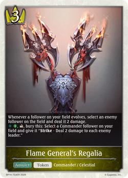 Flame General's Regalia - BP14-T03EN
