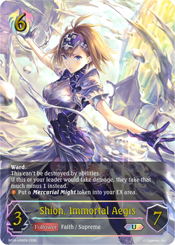 Shion, Immortal Aegis (U) - BP14-U06EN