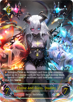 Flame and Glass, Duality (U) - BP14-U07EN