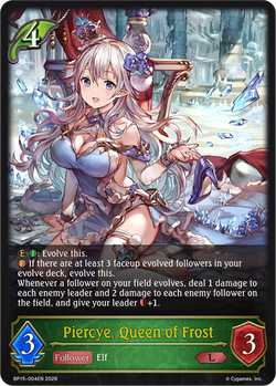 Piercye, Queen of Frost - BP15-004EN