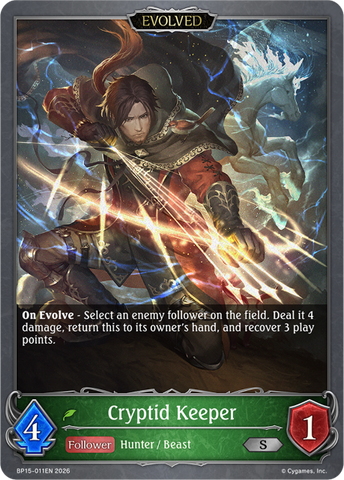Cryptid Keeper (Evolved) - BP15-011EN