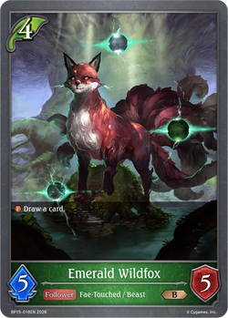 Emerald Wildfox - BP15-018EN