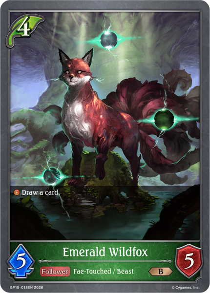 Emerald Wildfox - BP15-018EN