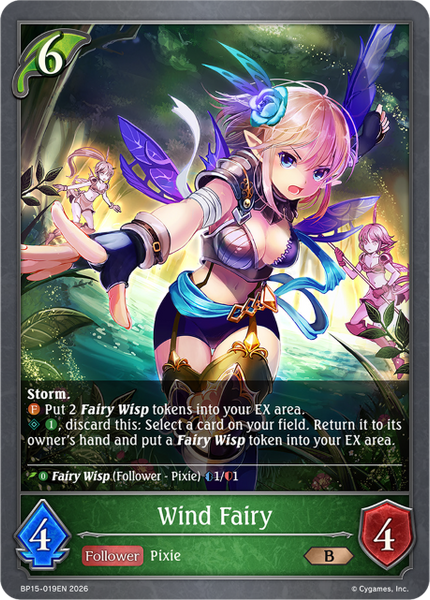 Wind Fairy - BP15-019EN