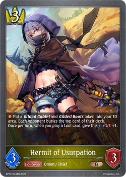 Hermit of Usurpation - BP15-034EN