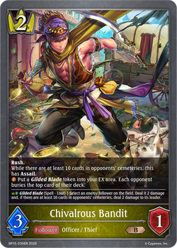 Chivalrous Bandit - BP15-035EN