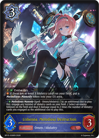 Lishenna, Melodious Destruction - BP15-039EN