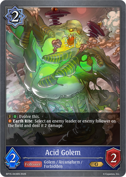 Acid Golem - BP15-043EN