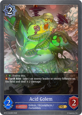 Acid Golem - BP15-043EN