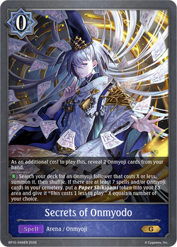 Secrets of Onmyodo - BP15-046EN