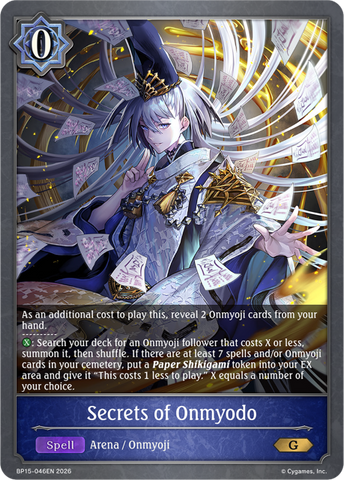 Secrets of Onmyodo - BP15-046EN