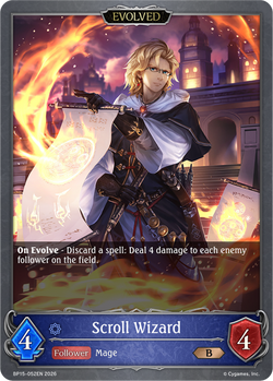 Scroll Wizard (Evolved) - BP15-052EN