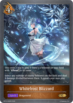 Whitefrost Blizzard - BP15-065EN