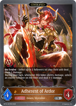 Adherent of Ardor (Evolved) - BP15-067EN