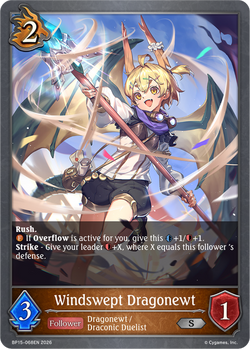 Windswept Dragonewt - BP15-068EN