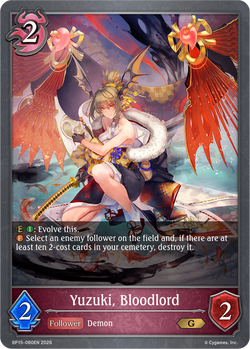 Yuzuki, Bloodlord - BP15-080EN