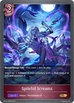Spiteful Screams - BP15-082EN