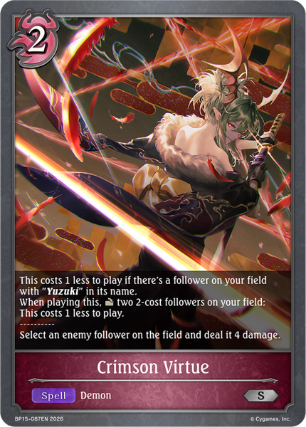 Crimson Virtue - BP15-087EN