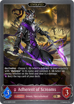 Adherent of Screams (Evolved) - BP15-089EN