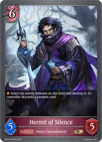 Hermit of Silence - BP15-091EN