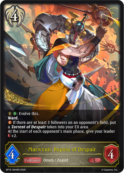 Marwynn, Repose of Despair - BP15-094EN