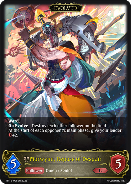 Marwynn, Repose of Despair (Evolved) - BP15-095EN