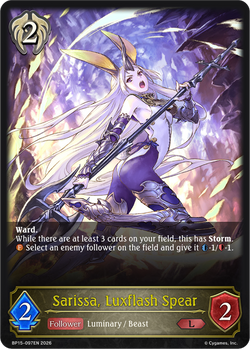 Sarissa, Luxflash Spear - BP15-097EN