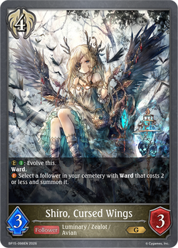 Shiro, Cursed Wings - BP15-098EN