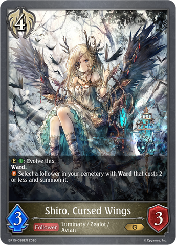 Shiro, Cursed Wings - BP15-098EN