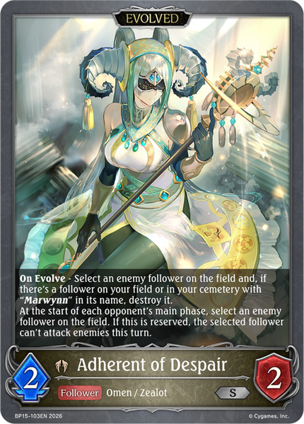 Adherent of Despair (Evolved) - BP15-103EN