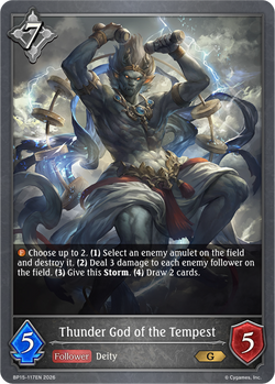 Thunder God of the Tempest - BP15-117EN