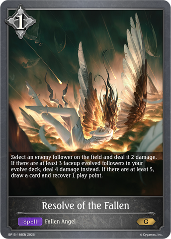 Resolve of the Fallen - BP15-118EN
