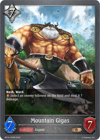 Mountain Gigas - BP15-125EN