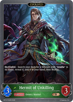Hermit of Unkilling (Evolved) (P) - BP15-P04EN