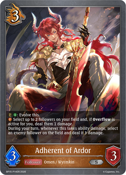 Adherent of Ardor (P) - BP15-P14EN