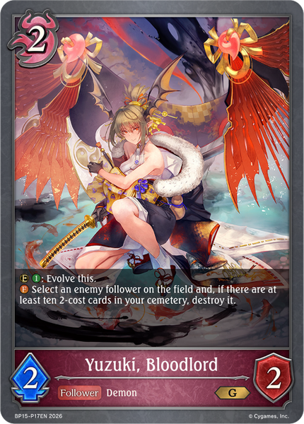 Yuzuki, Bloodlord (P) - BP15-P17EN