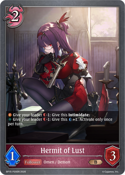 Hermit of Lust (P) - BP15-P20EN