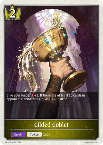 Gilded Goblet (P) - BP15-P30EN