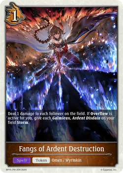Fangs of Ardent Destruction (P) - BP15-PR13EN