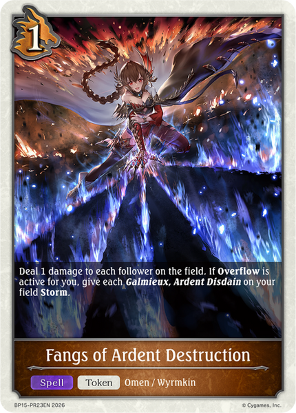 Fangs of Ardent Destruction - BP15-PR23EN