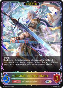 Amataz, Reverse Blader (Evolved) (SL) - BP15-SL03EN