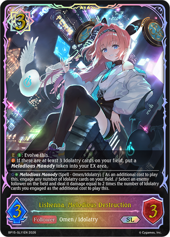 Lishenna, Melodious Destruction (SL) - BP15-SL11EN