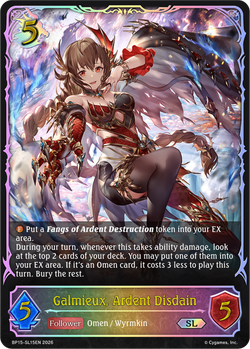 Galmieux, Ardent Disdain (SL) - BP15-SL15EN