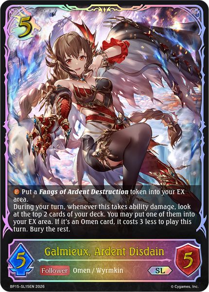 Galmieux, Ardent Disdain (SL) - BP15-SL15EN