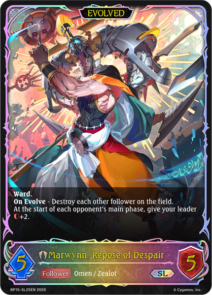Marwynn, Repose of Despair (Evolved) (SL) - BP15-SL25EN