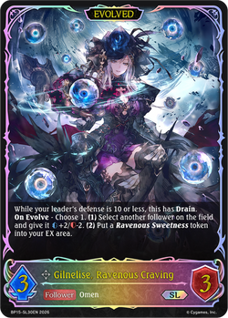 Gilnelise, Ravenous Craving (Evolved) (SL) - BP15-SL30EN