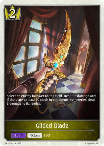 Gilded Blade - BP15-T01EN
