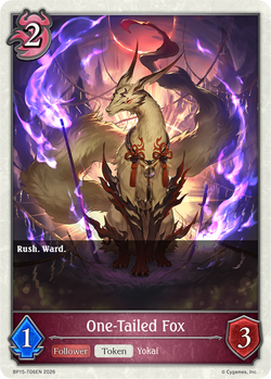 One-Tailed Fox - BP15-T06EN