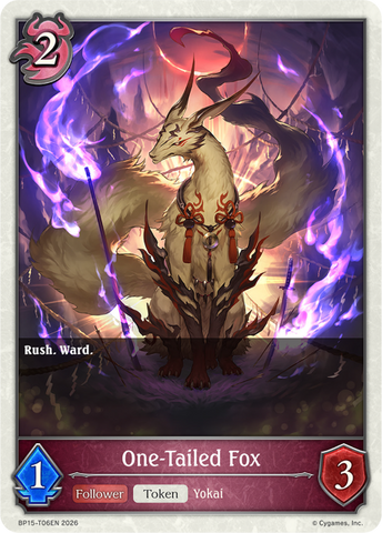 One-Tailed Fox - BP15-T06EN