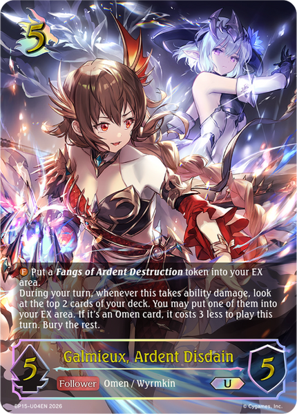 Galmieux, Ardent Disdain (U) - BP15-U04EN